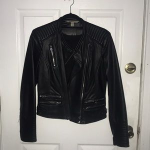 Zara leather jacket